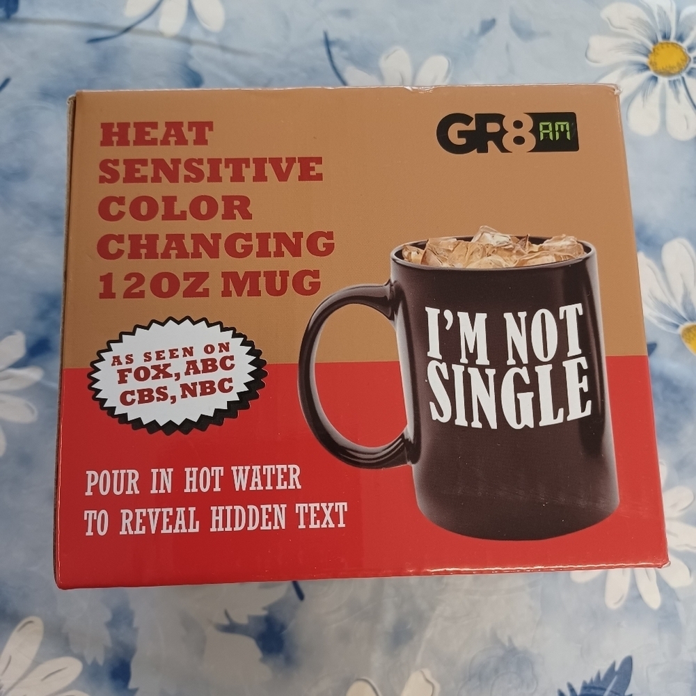 3/$15 MUGS SALE! As Seen on TV Heat Sensitive Color Changing Coffee Mug Cup